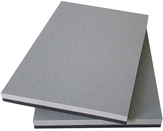 덕진스펀지 2단 일체형 충격소음방지 매트 250 x 340 x 25 mm, 회색 + 검은색, 2개