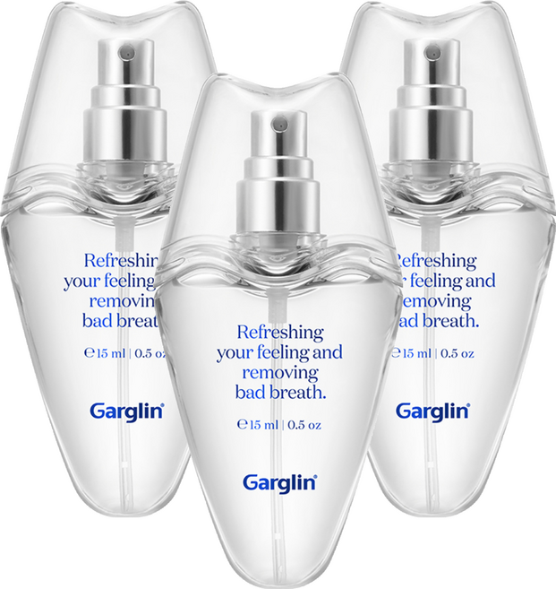 Garglin Fresh Breath口腔噴霧 薄荷香, 15ml, 3瓶