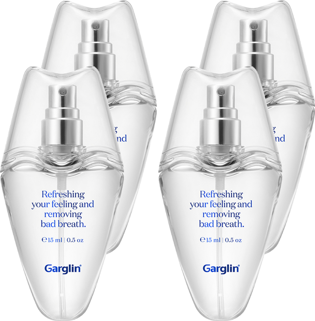 가그린 후레쉬 브레스 구강스프레이, 15ml, 4개