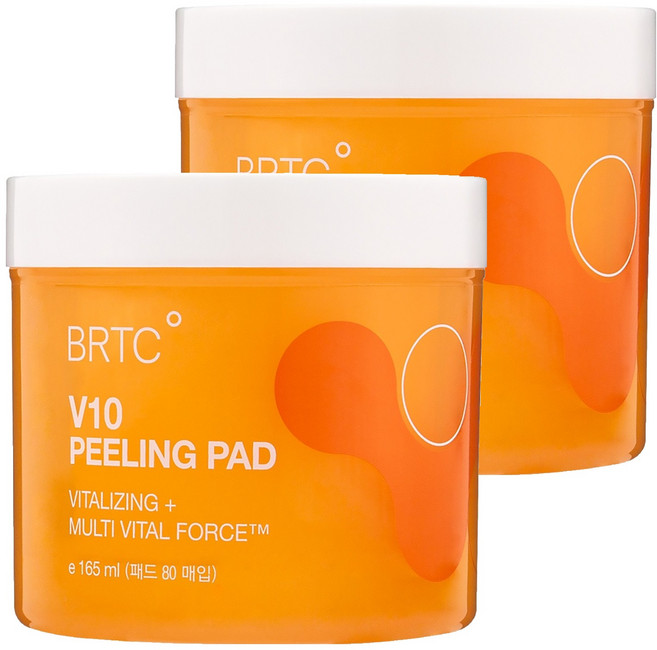 BRTC 維他命去角質潔膚片80片2入, 80片, 2個