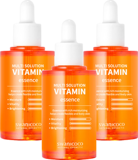 스와니코코 멀티 솔루션 비타민 에센스, 70ml, 3개