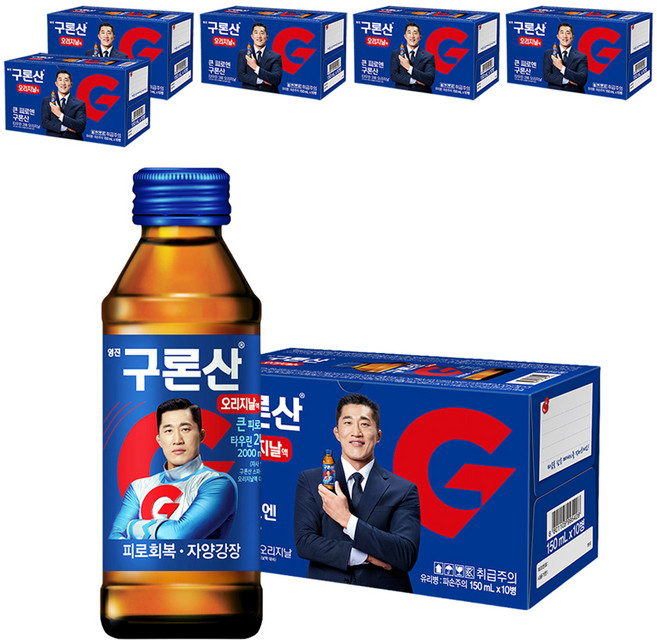 영진구론산 오리지날 피로회복제, 150ml, 60개