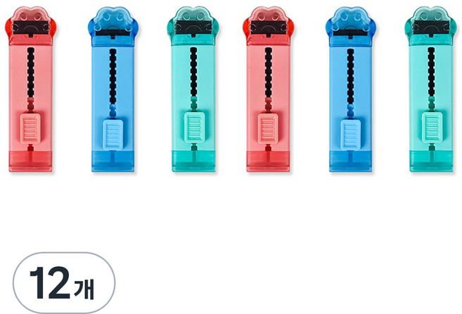 아이비스 냥발바닥 자석 지우개, 랜덤발송, 12개