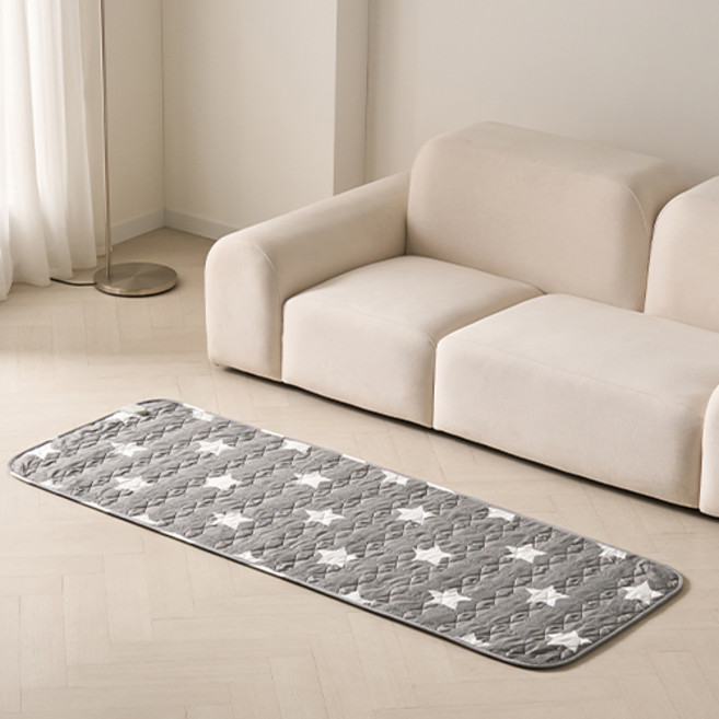 곰표한일 프리미엄 무자계 카본 탄소 전기요 GP1000C, 스타그레이, 미니싱글(67.5 x 180 cm)