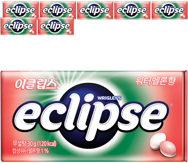 이클립스 워터멜론향 캔디, 30g, 8개