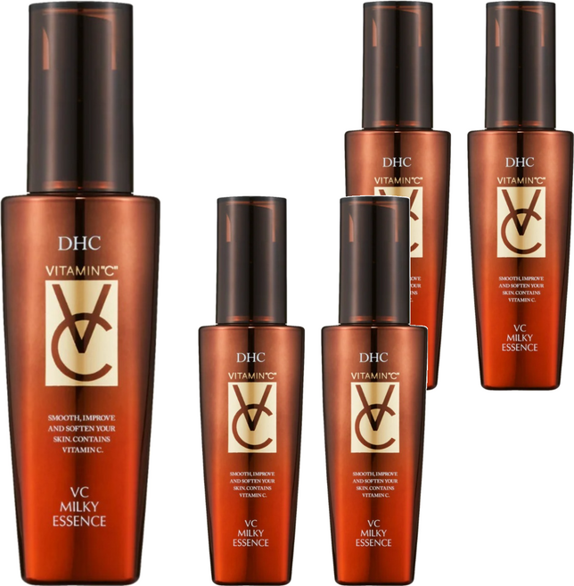 DHC 台灣公司貨 VC毛孔淨緻精華乳, 80ml, 5瓶