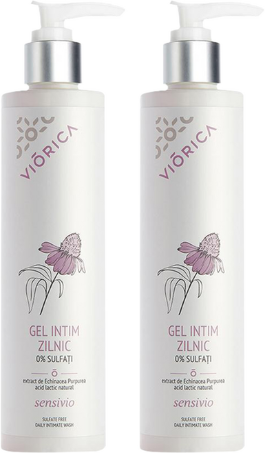 VIORICA 保濕保濕平衡私密潔淨露 紫錐花, 250ml, 2瓶