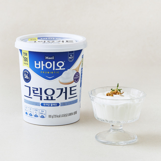매일유업 바이오 그릭 요거트, 800g, 1개