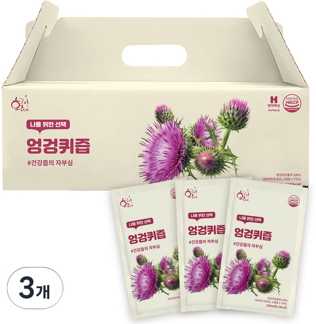 황금이네 엉겅퀴즙 30p, 3L, 3개