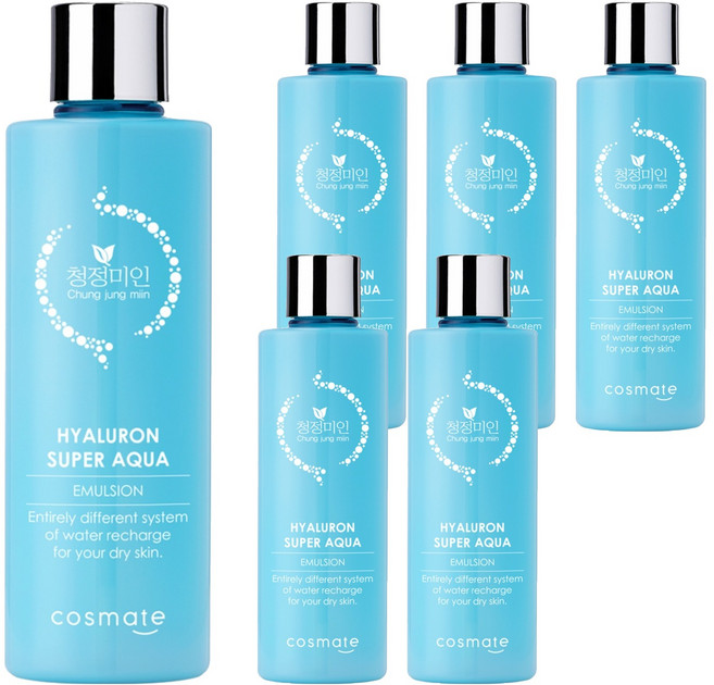 청정미인 히아루론 수퍼 아쿠아 에멀전, 300g, 6개