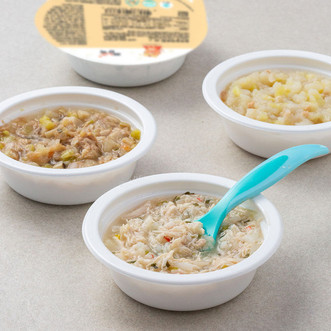 짱죽 반찬 C세트 (12~15개월부터), 한우감자조림 + 치킨팽이버섯볶음 + 참치버섯볶음 + 달콤이맛탕, 400g, 1세트