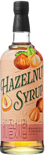 탐사 헤이즐넛시럽, 1L, 1개