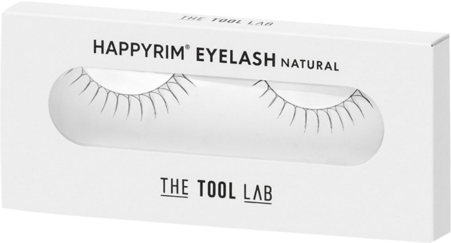 THE TOOL LAB Happyrim 自然款假睫毛 10 5N, 黑色, 1盒