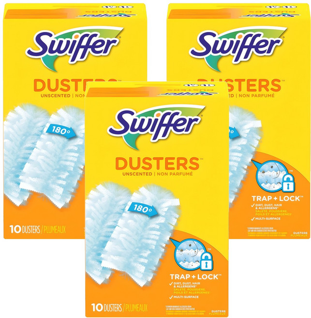 Swiffer Duster除塵器替換芯, 單色, 3個