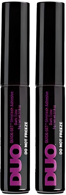 듀오 퀵셋 속눈썹 접착제, 다크, 2개 - 쿠팡