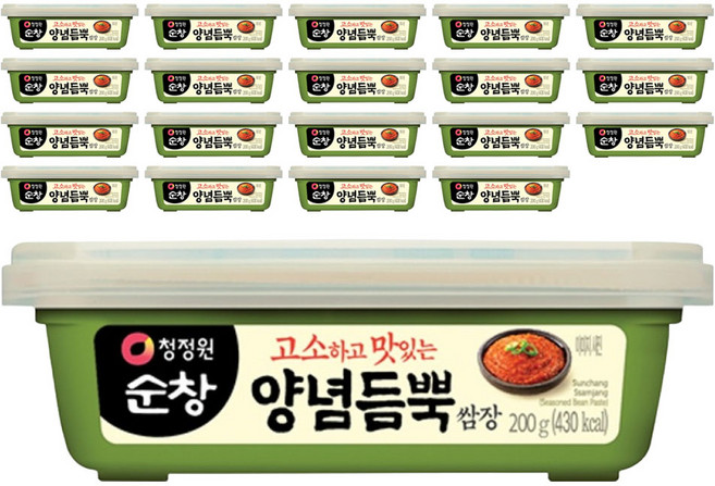 청정원 순창 양념듬뿍 쌈장, 200g, 20개