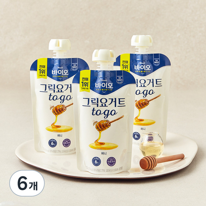매일바이오 그릭 요거트 허니, 120g, 3개입, 2개