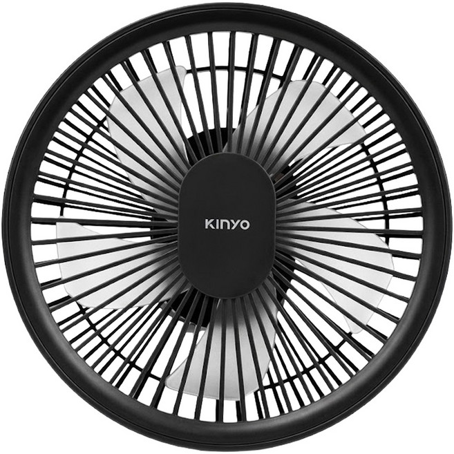 Kinyo 無線遙控LED吊扇 灰色, UF-7065