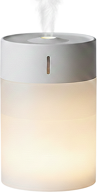 유니트리 usb 무드등 무소음 미니가습기, 화이트