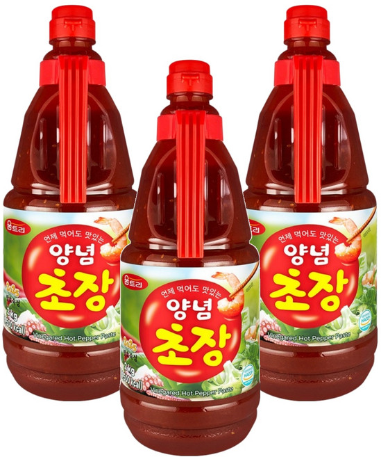움트리 양념 초장, 2kg, 3개