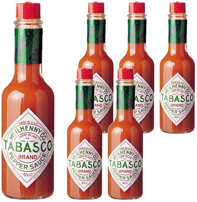 타바스코 핫소스, 60ml, 6개