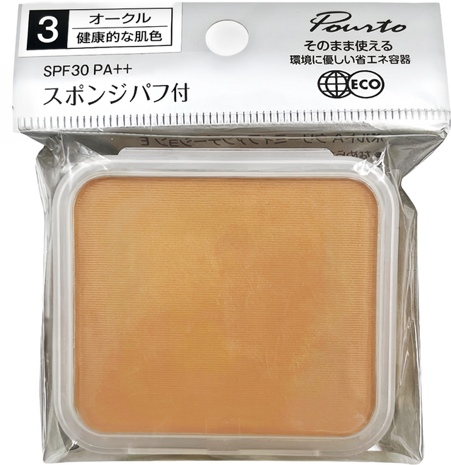 POURtO A 遮瑕保濕粉凝霜, 健康膚色, 1個