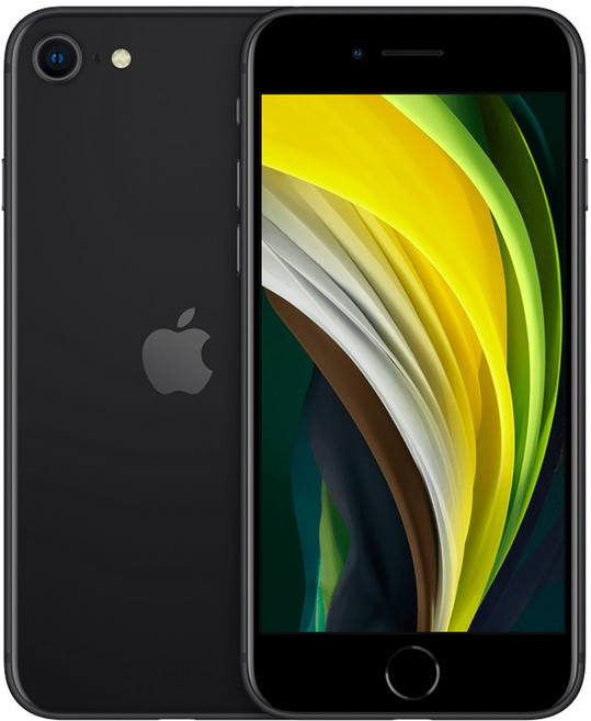 Apple 2020 아이폰 SE 2세대 자급제, Black, 256GB