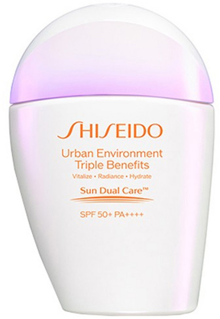 시세이도 어반 인바이런먼트 트리플 뷰티 선케어 에멀젼 SPF50+ PA++++, 30ml, 1개