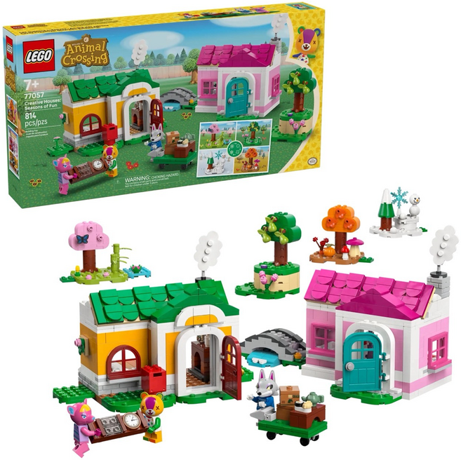 LEGO 77057 動物森友會 春夏秋冬 Home Designer組合 Creative Houses: Seasons of Fun, 1套, 動物森友會 春夏秋冬 Creative Houses: Seasons of Fun