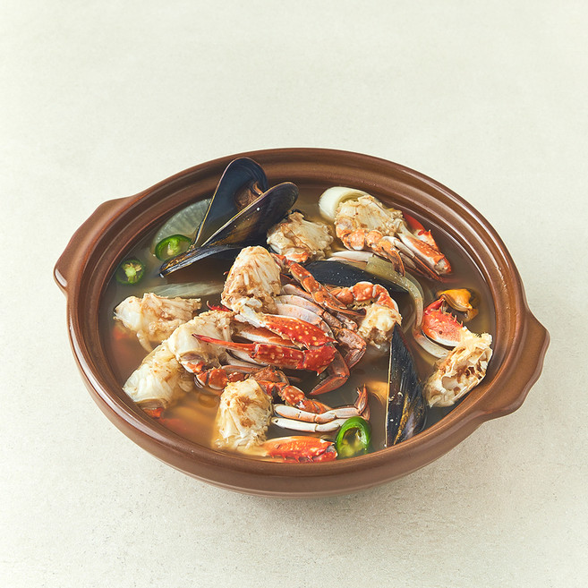 바다자리 꽃게 된장찌개 밀키트, 450g, 1개