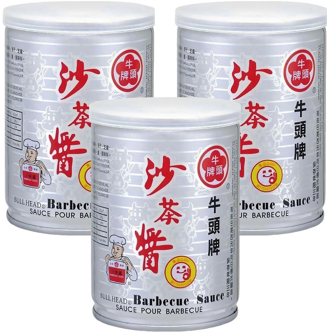 牛頭牌 沙茶醬, 250g, 3罐