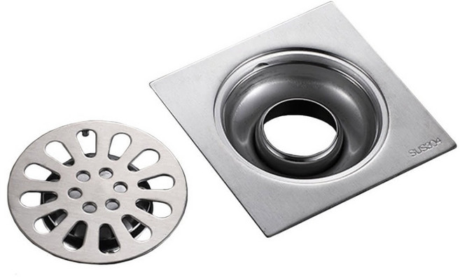 地板落水頭, 銀色