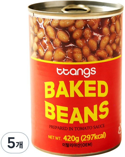 땅스 베이크드빈스, 5개, 420g