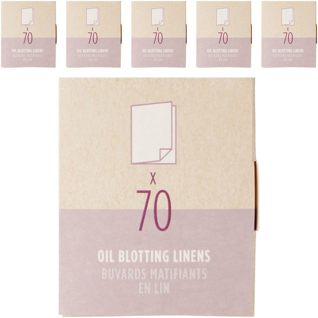 더페이스샵 데일리뷰티툴즈 마 기름종이, 70개입, 6개