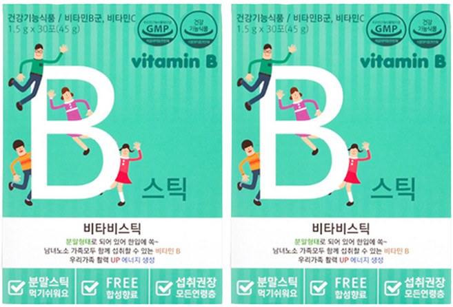 파마젠 비타B스틱 30포, 45g, 2개