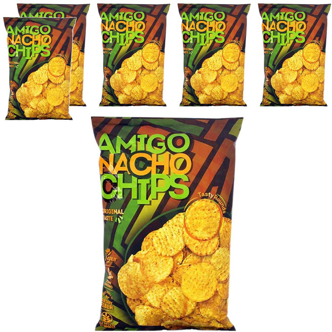 아미고나쵸 칩, 454g, 6개
