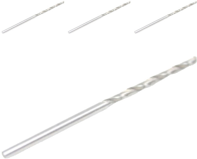 J-ONE 鐵鑽 鑽頭 鑽頭 小徑鑽頭 0.2mm 10入, 4個