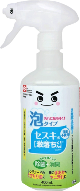 LEC 激落君 碳酸鈉電解水 泡沫型, 400ml, 1瓶