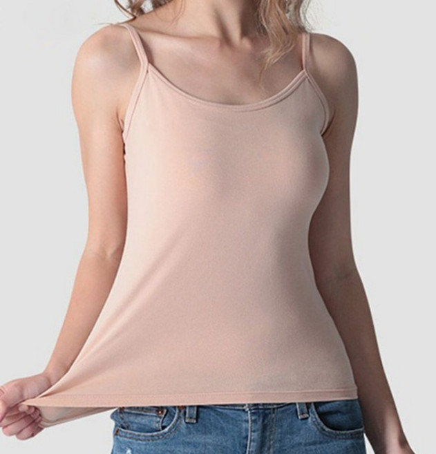 필테라 여성용 프리미엄 시원하고 부드러운 인견 끈런닝