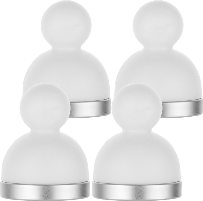 더마퀸 스노우맨 쿨러 마사지소품, 혼합색상, 4개