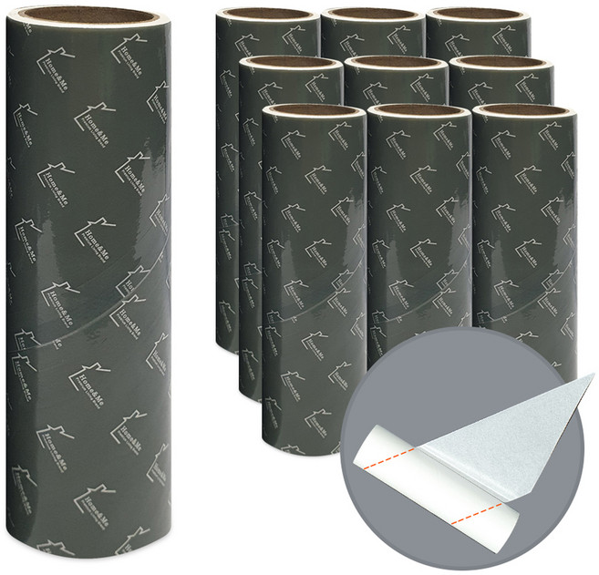 홈앤미 초강력 사선 컷팅 테이프클리너 리필, 10개