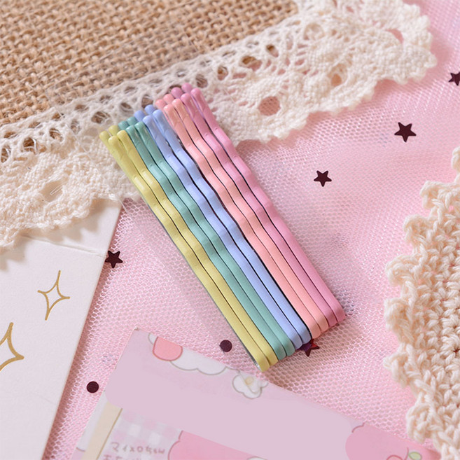 수스다 파스텔 실핀 머리핀 헤어핀