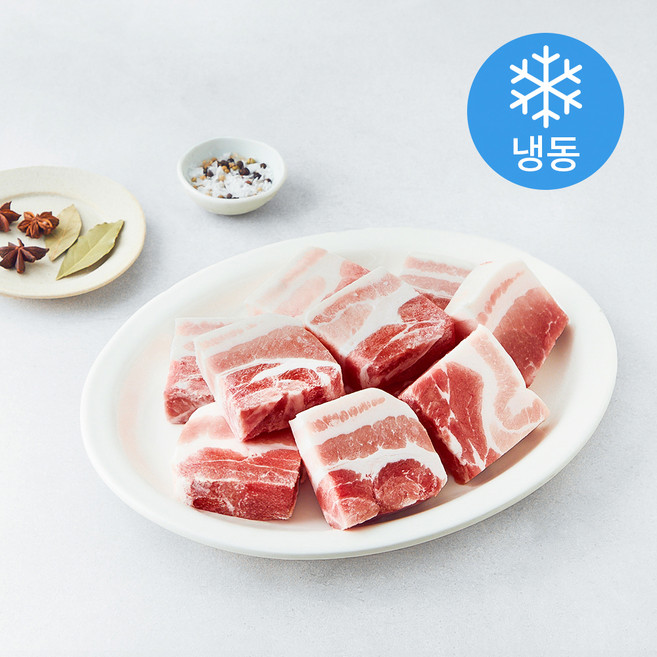 미트코리아 벽돌 삼겹살 (냉동), 1kg, 1개