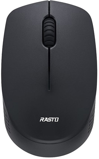 RASTO RM26 辦公 2.4GHz Wireless 滑鼠 黑色 1200 DPI R-PCA030 三鍵式 光學感測器 低耗省電