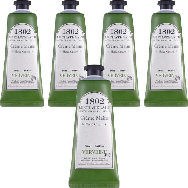 르샤트라1802 핸드크림 버베나, 50ml, 5개