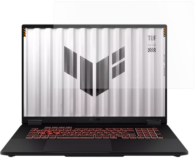 YADI 亞第 AR增豔降反射水之鏡保護貼 ASUS TUF Gaming A18 2025 專用 PF4AR-W180, 1個