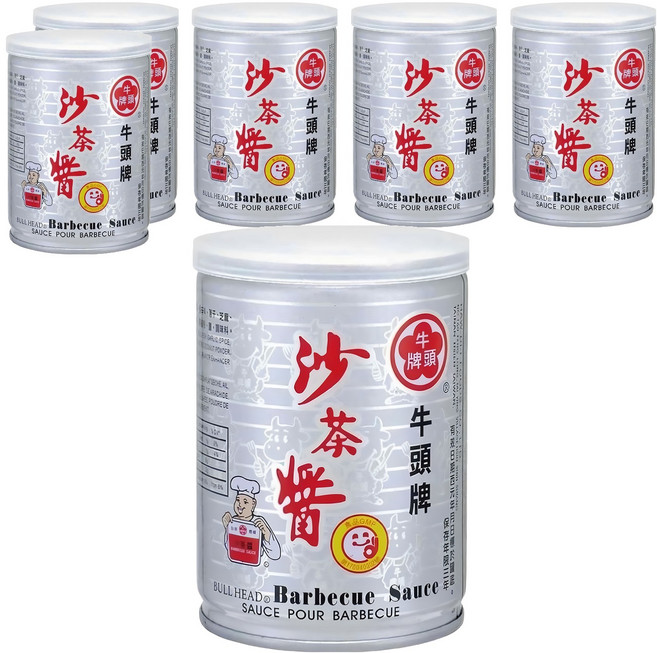 牛頭牌 沙茶醬, 250g, 6罐