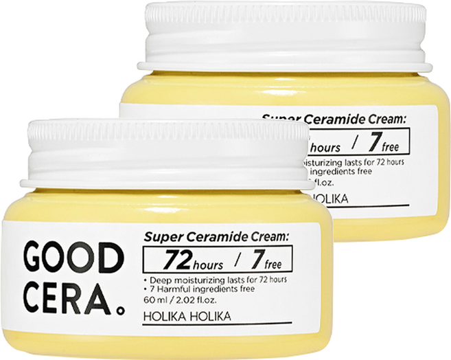 홀리카홀리카 굳세라 수퍼 세라마이드 크림, 60ml, 2개