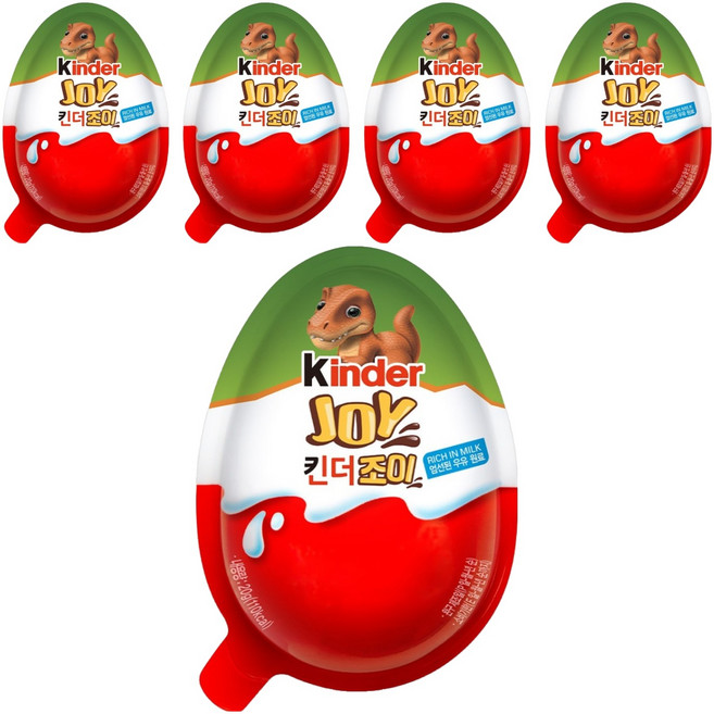 킨더 조이 초콜릿 나툰즈, 20g, 5개