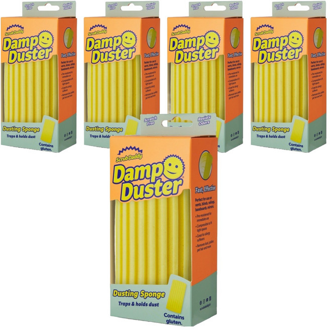 스크럽대디 댐프 더스터 옐로우 본품, 5개